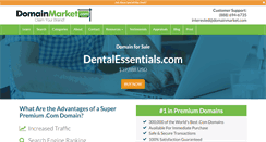 Desktop Screenshot of dentalessentials.com