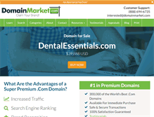 Tablet Screenshot of dentalessentials.com